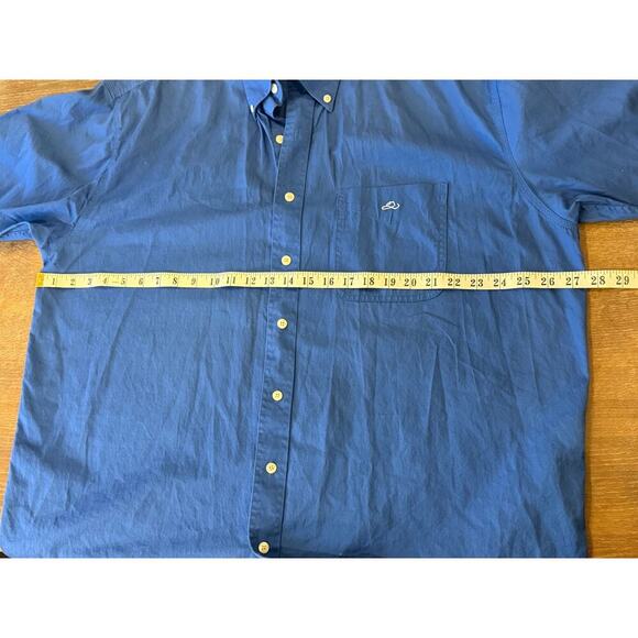 RESISTOL Rodeo Gear Blue S/S Button Down Western Shirt size XL - Picture 4 of 9